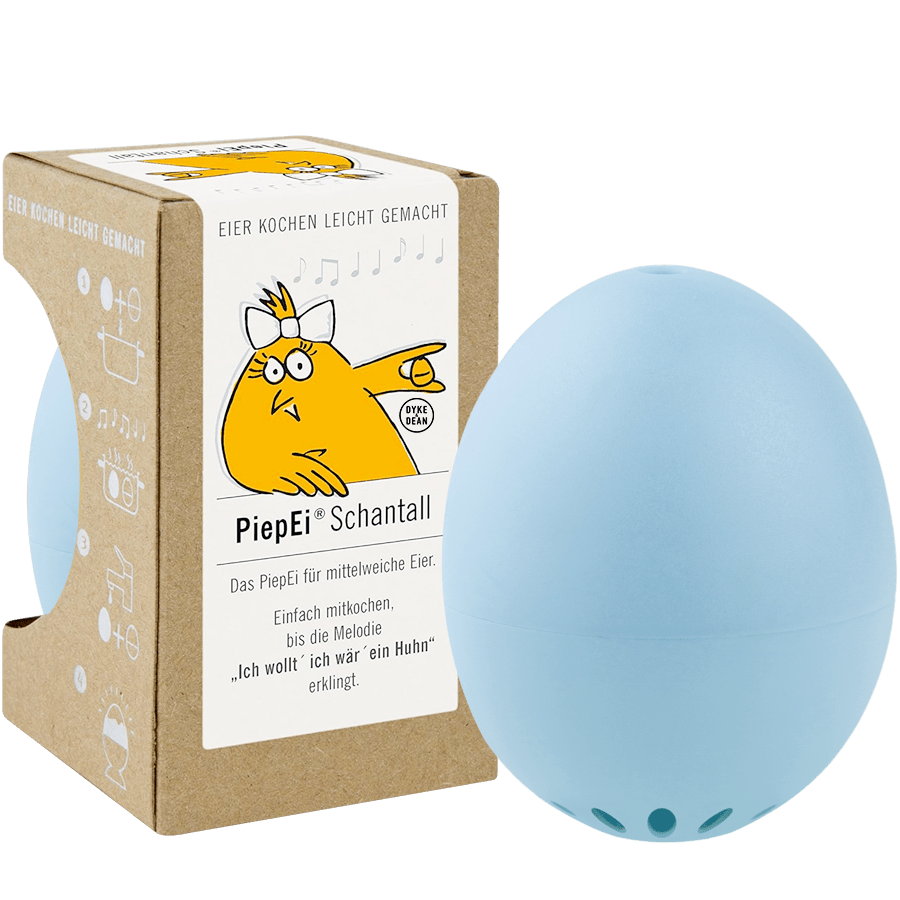 BEEP SINGING EGG TIMER LIGHT BLUE - DYKE & DEAN