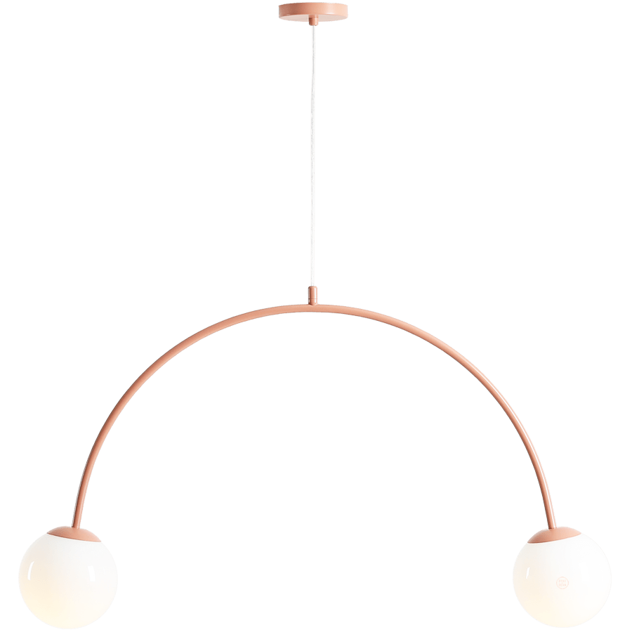 Double globe pendant light cheap