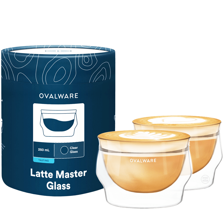 SET OF 2 DOUBLE WALL LATTE GLASSES 250ml - DYKE & DEAN