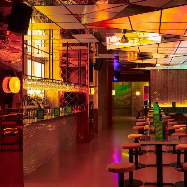 NIKKI'S COCKTAIL BAR | LIGHTING SUPPLY | INTERIOR BY FINCH INTERIORS - DYKE & DEAN