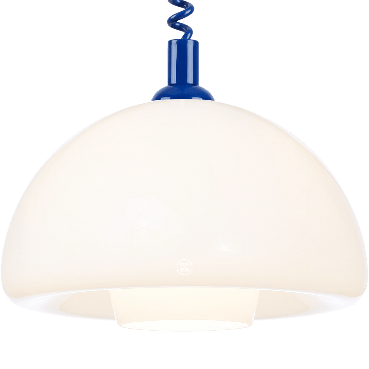 60's OPALINE RETRACTABLE CORD LIGHT - DYKE & DEAN