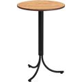 ADICO MAR HIGH TABLE 70 WOOD TOP