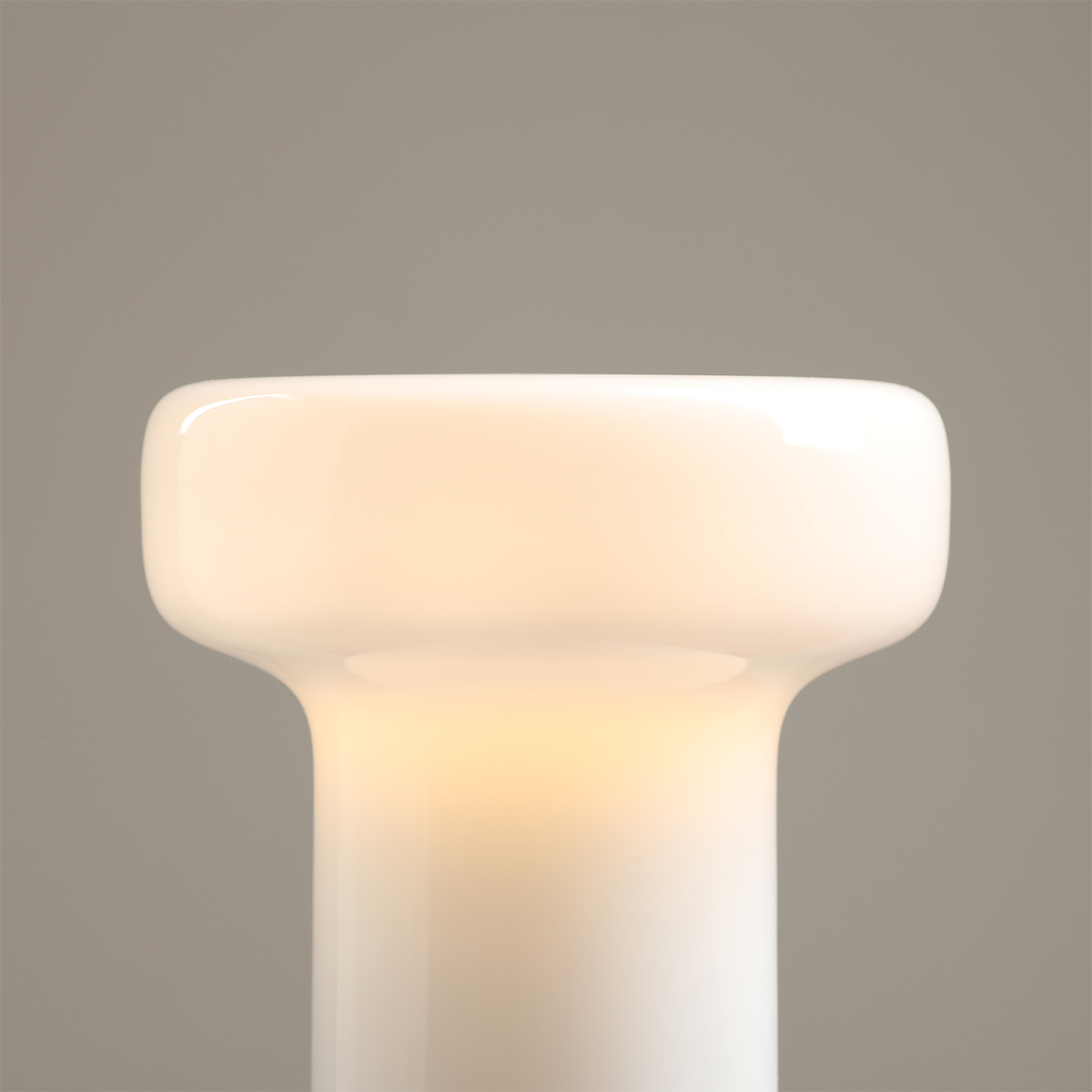 BONBON GLASS TABLE LIGHT ALMOND MEDIUM