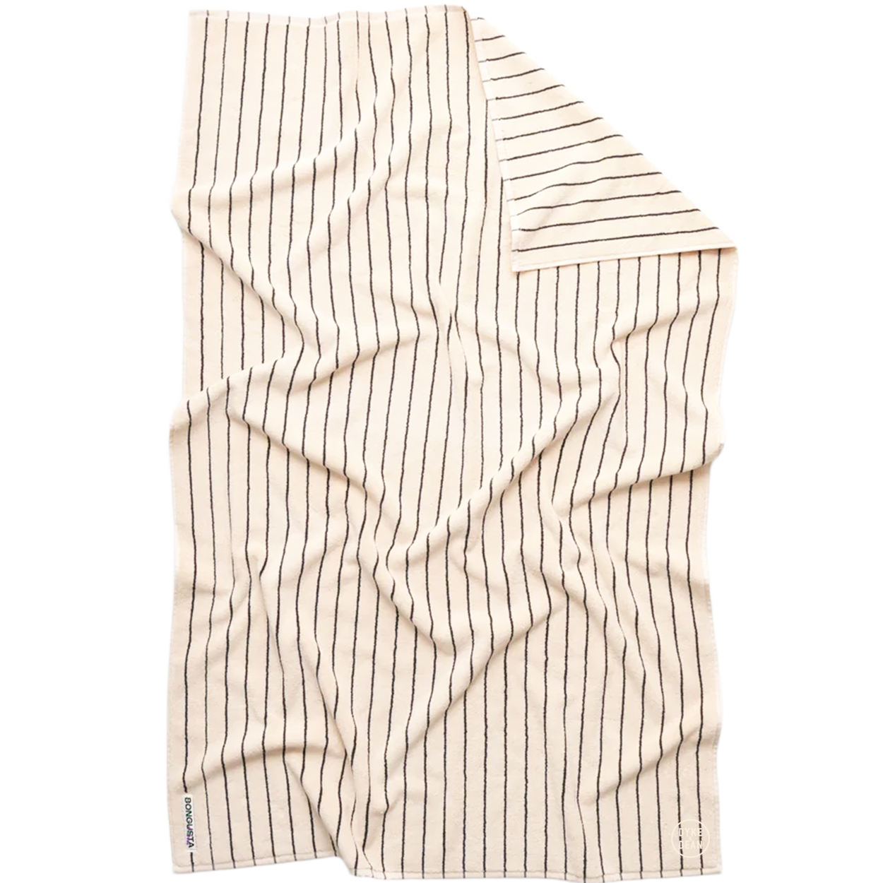 NARAM BATH TOWELS CREAM & INK