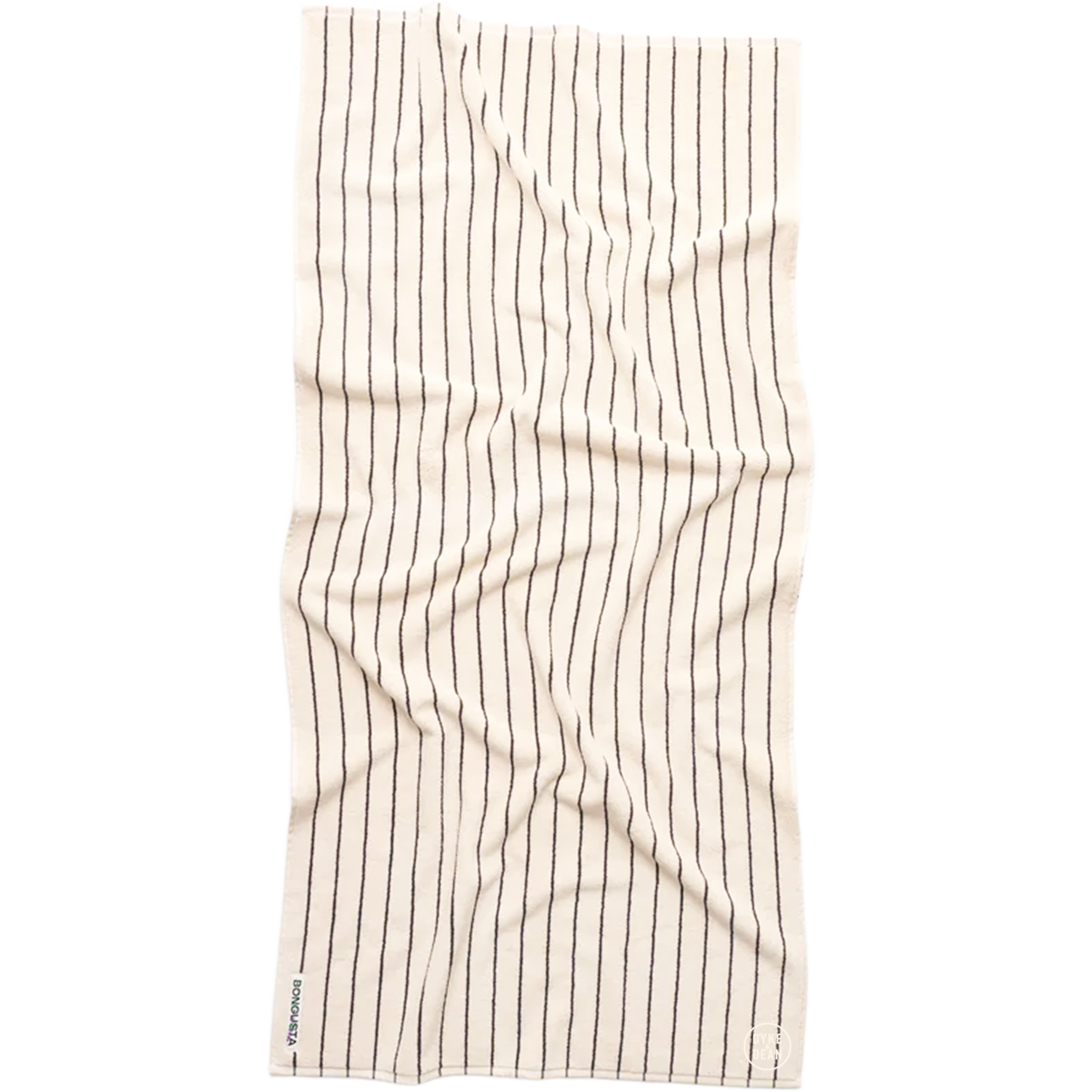 NARAM BATH TOWELS CREAM & INK