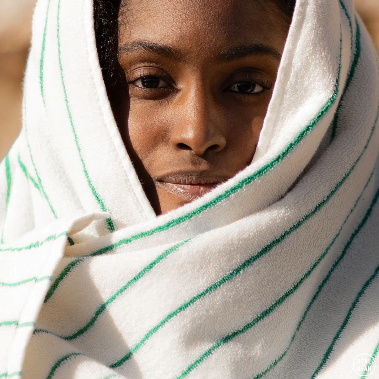 NARAM BATH TOWELS PURE WHITE & GRASS