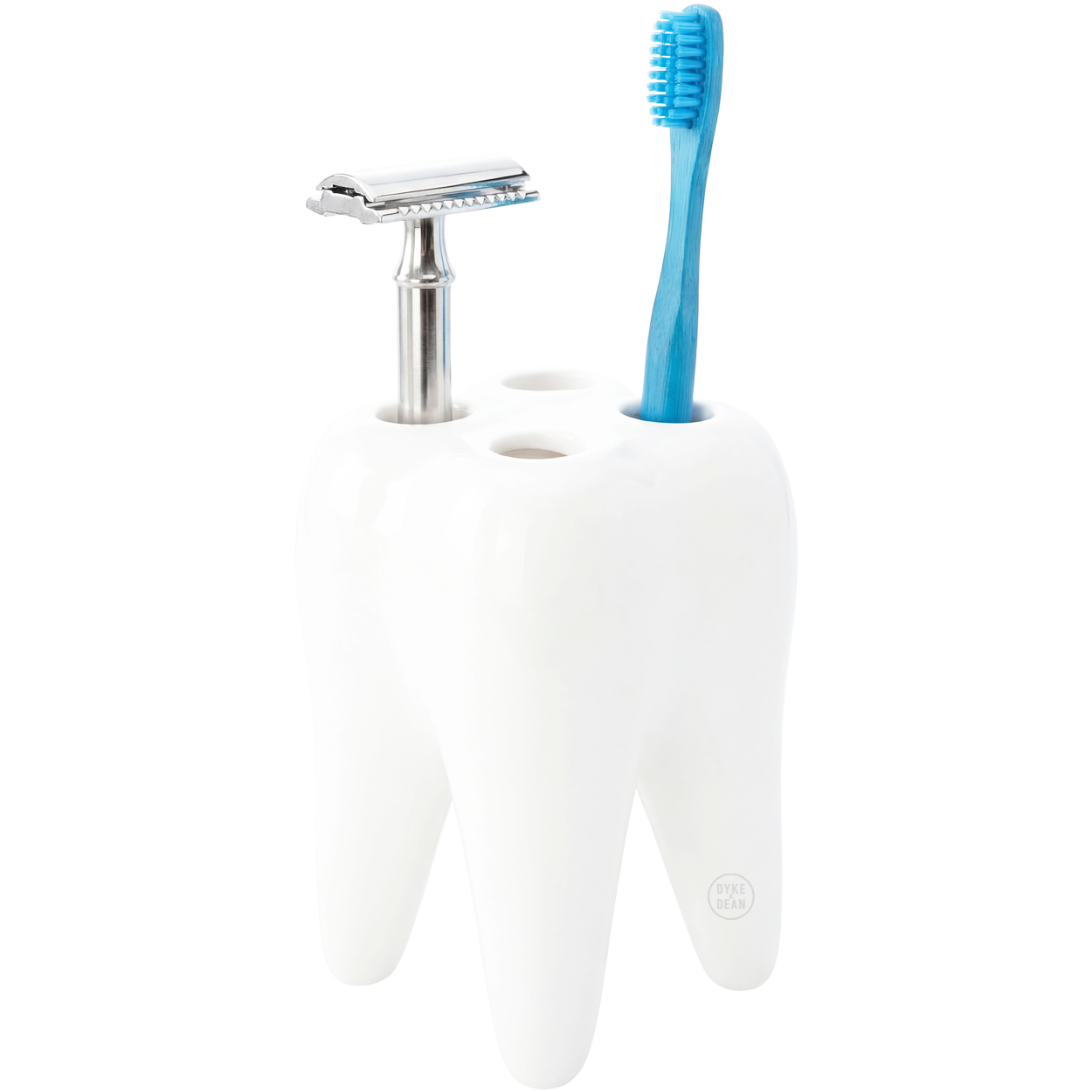 CERAMIC TOOTHBRUSH HOLDER TOOTH