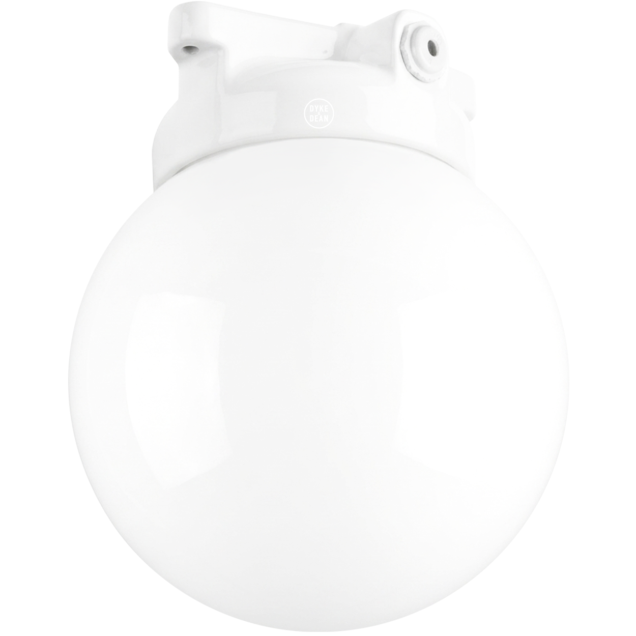 XL WHITE CERAMIC WATERPROOF CEILING LIGHT