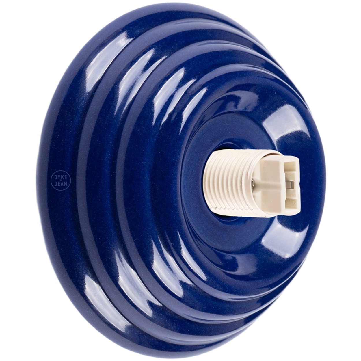 BLUE CERAMIC SCONCE WATERPROOF OPAL GLOBE WALL LIGHT