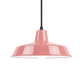 DYKE & DEAN SMALL PENDANT LAMPSHADE PINK E27 BULB HOLDER