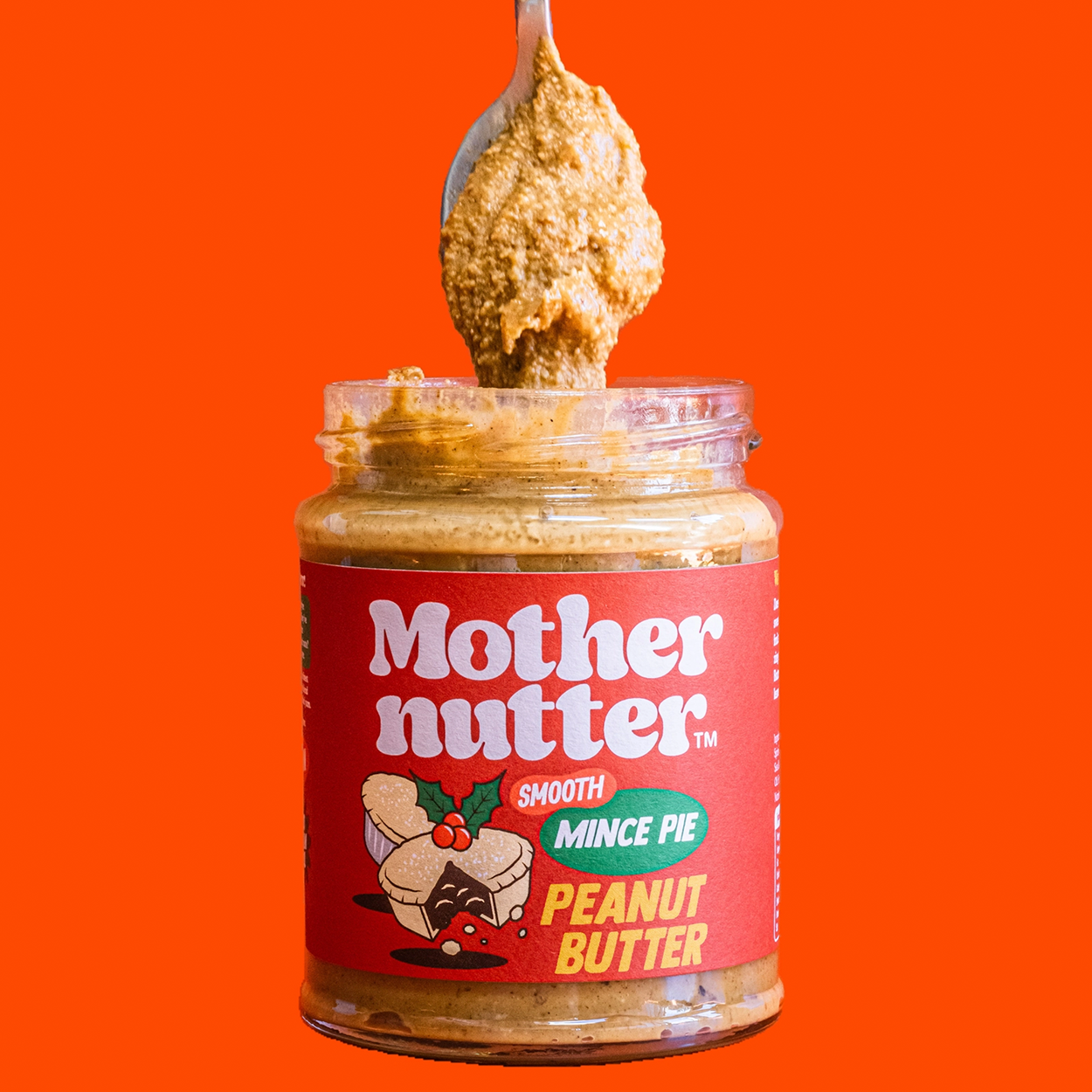 MOTHER NUTTER CRUNCHY MINCE PIE PEANUT BUTTER