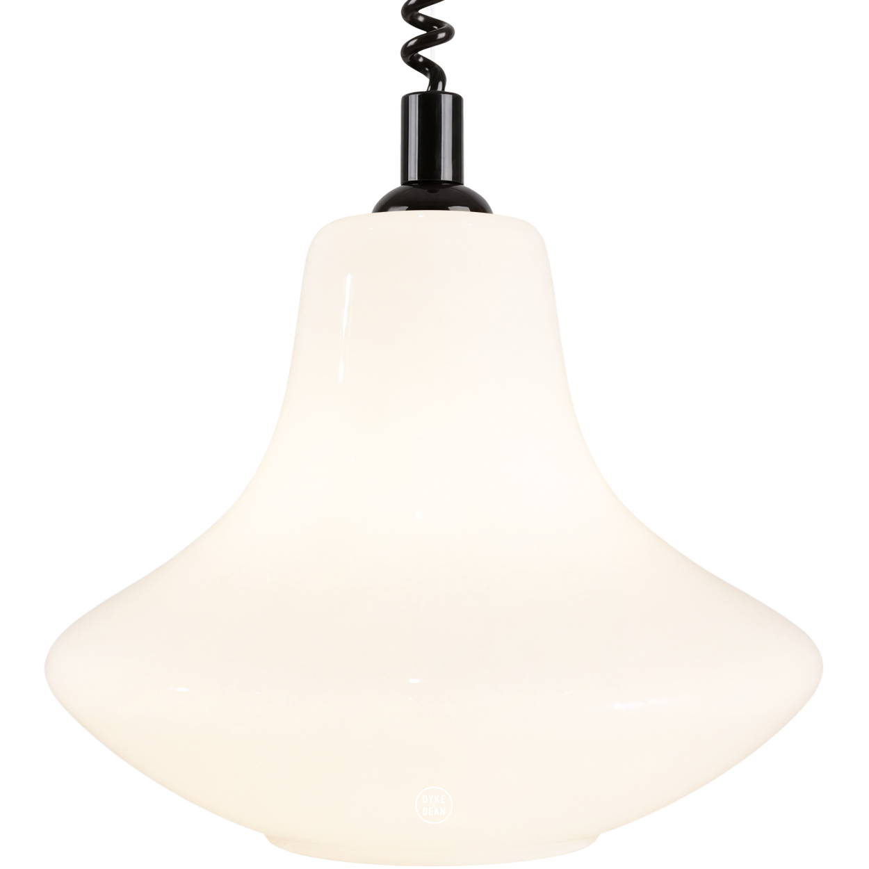 DANISH OPALINE RETRACTABLE CORD LIGHT