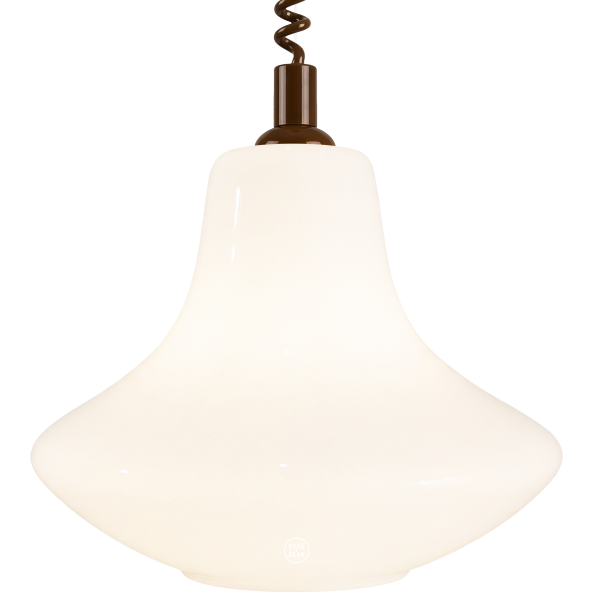 DANISH OPALINE RETRACTABLE CORD LIGHT