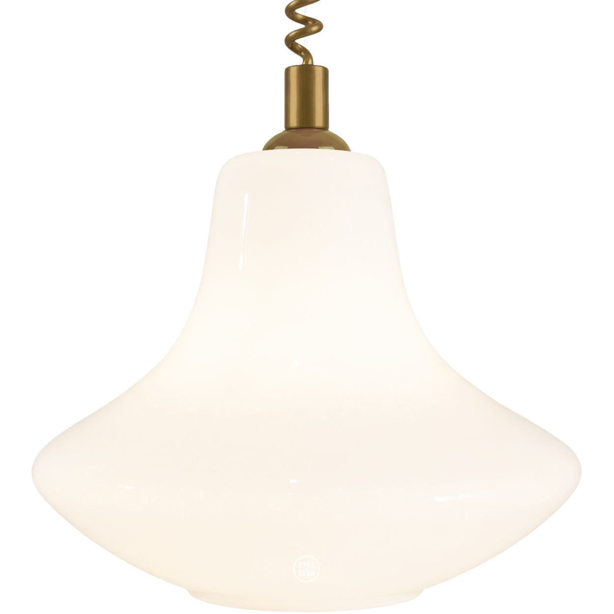 DANISH OPALINE RETRACTABLE CORD LIGHT