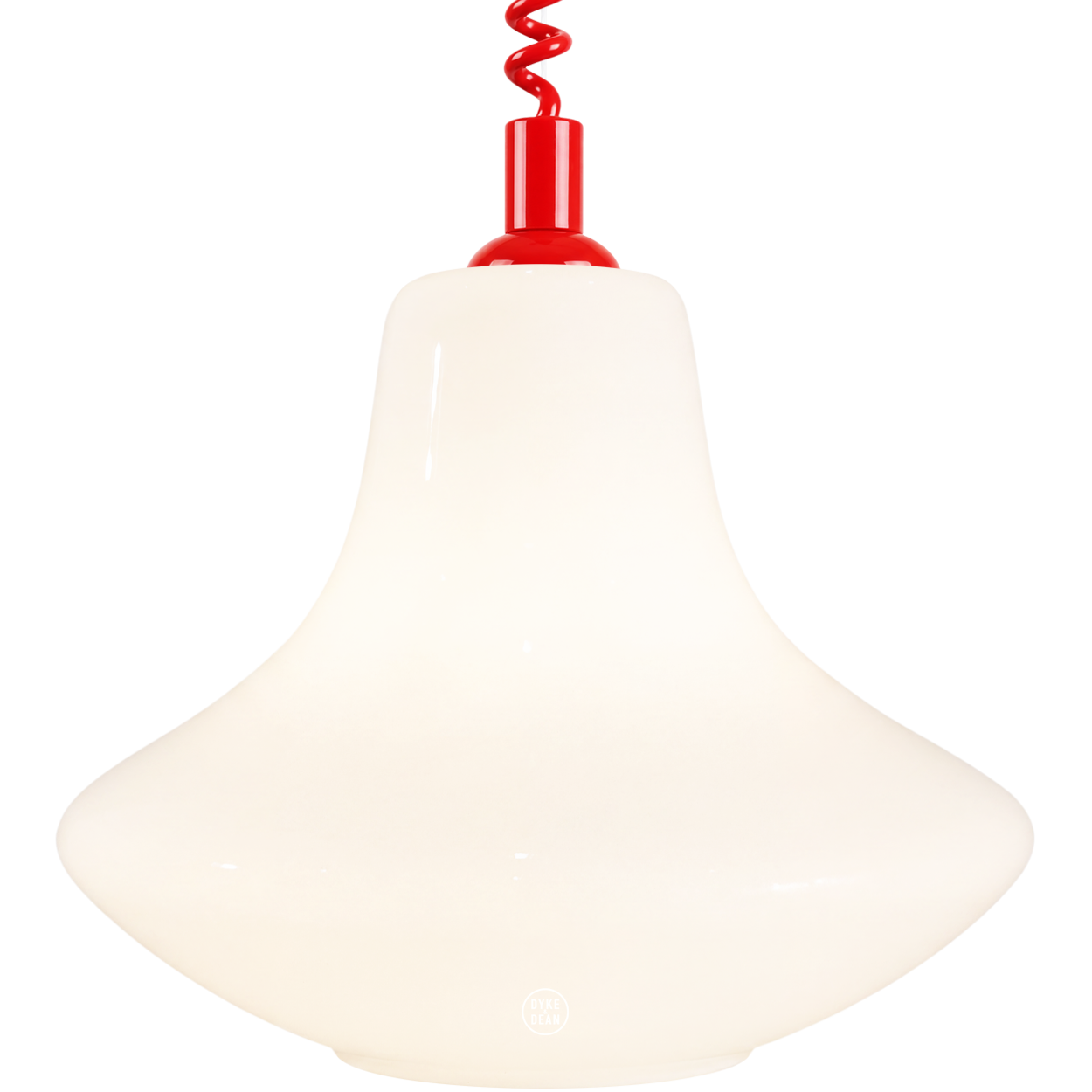 DANISH OPALINE RETRACTABLE CORD LIGHT