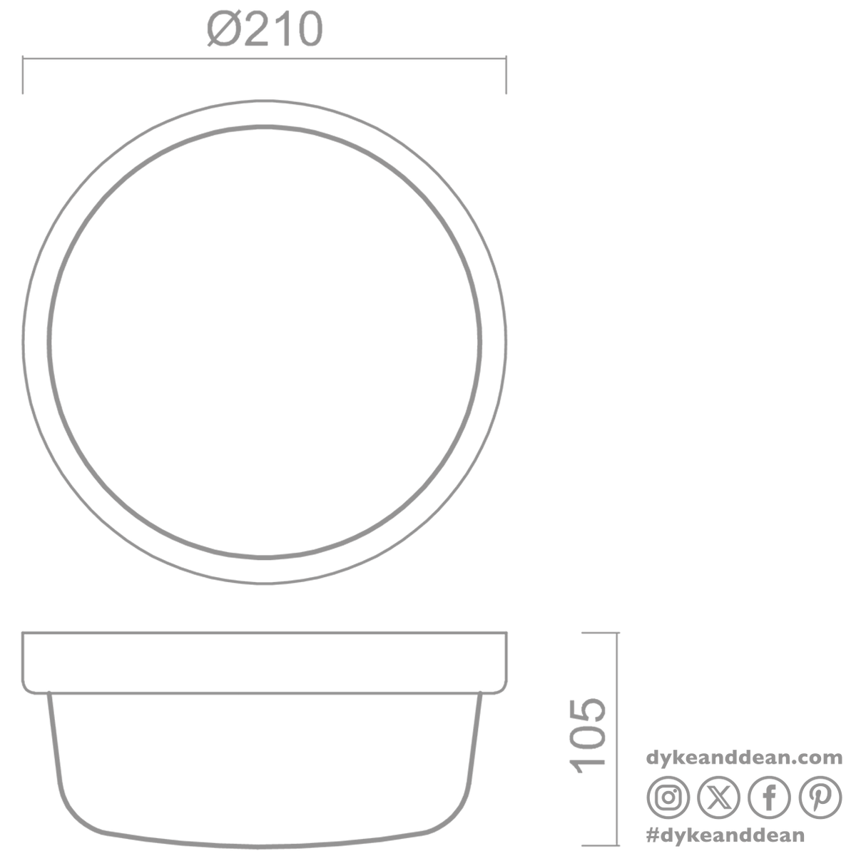 WHITE RIM ROUND WALL & CEILING BULKHEAD LIGHT