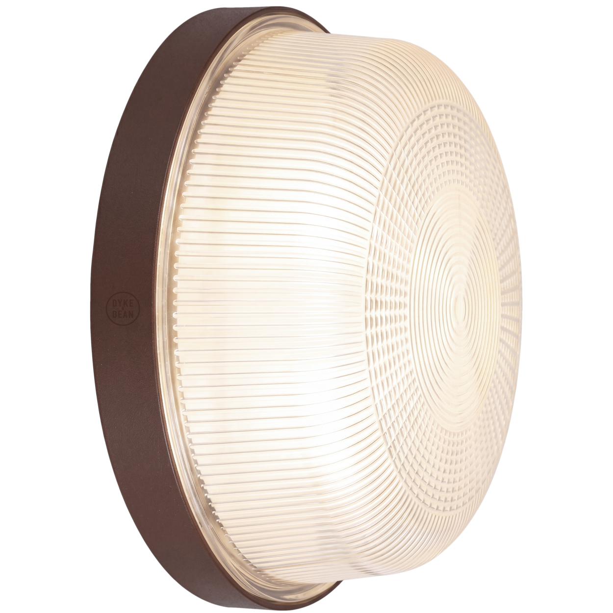 BROWN INDUSTRIAL ROUND WALL & CEILING BULKHEAD LIGHT