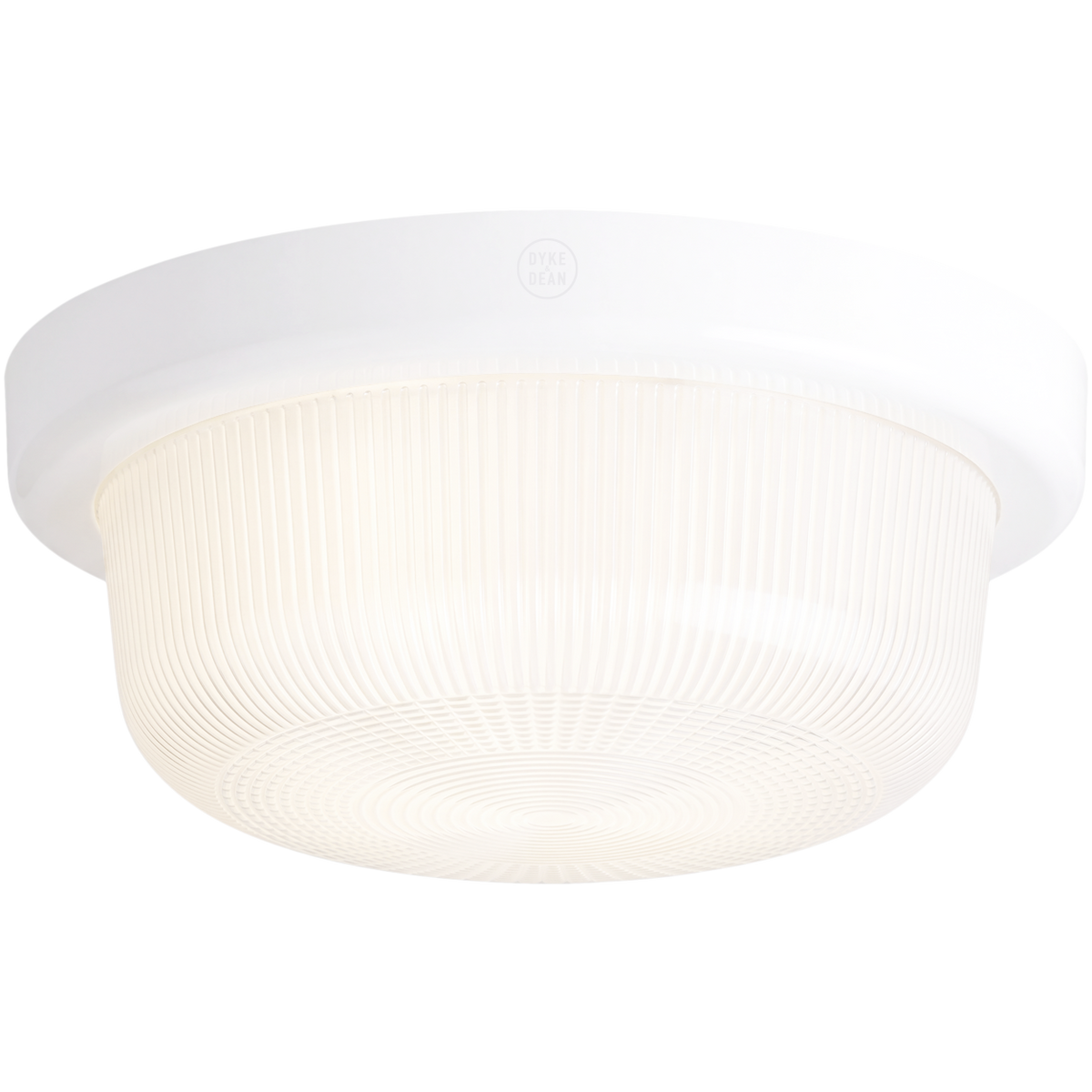 WHITE RIM ROUND WALL & CEILING BULKHEAD LIGHT