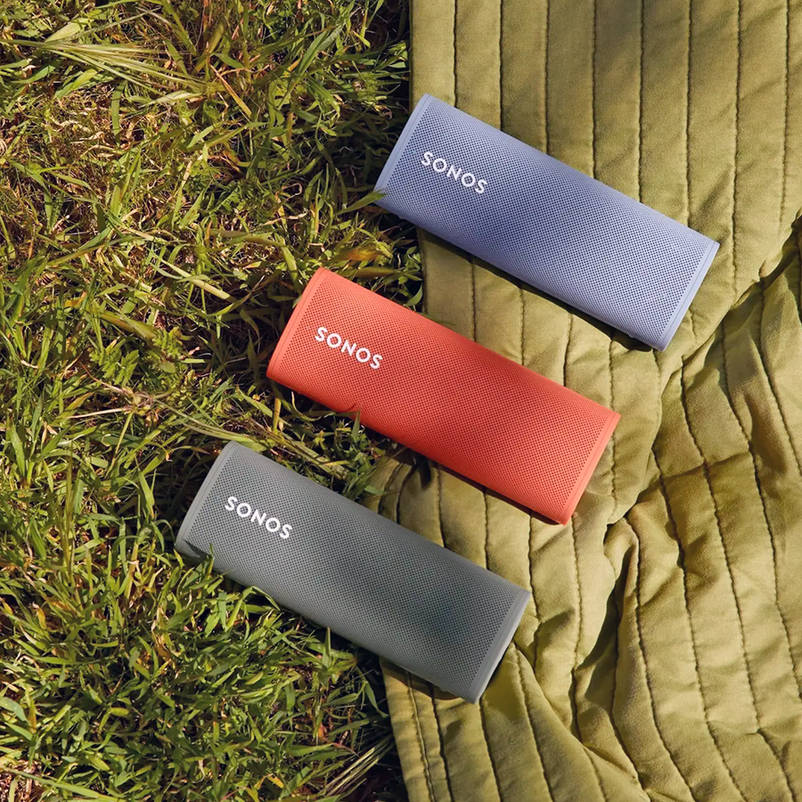 SONOS ROAM - RED - AUDIO - DYKE & DEAN  - Homewares | Lighting | Modern Home Furnishings