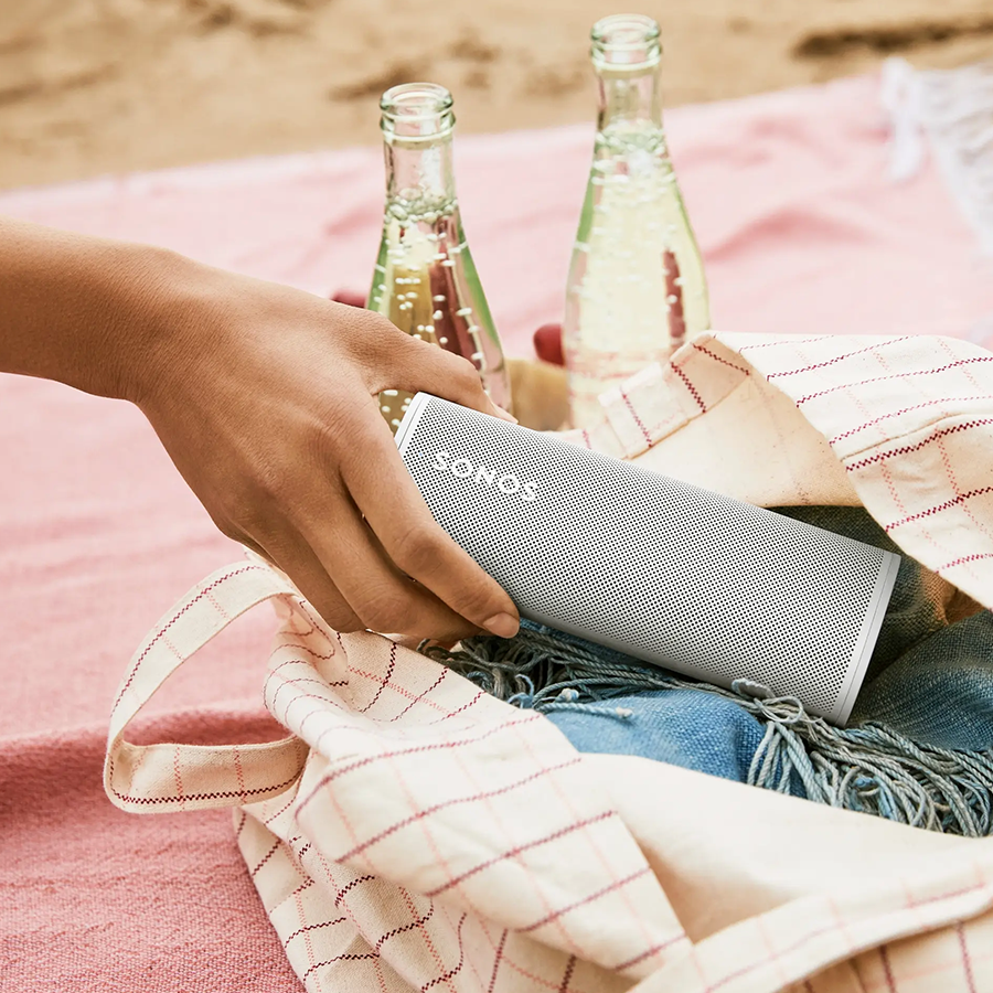 SONOS ROAM - RED - AUDIO - DYKE & DEAN  - Homewares | Lighting | Modern Home Furnishings