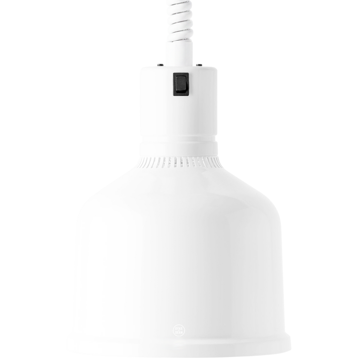 WHITE STAY HOT HEAT LAMP PENDANT FOCUS MS RETRACTABLE CORD