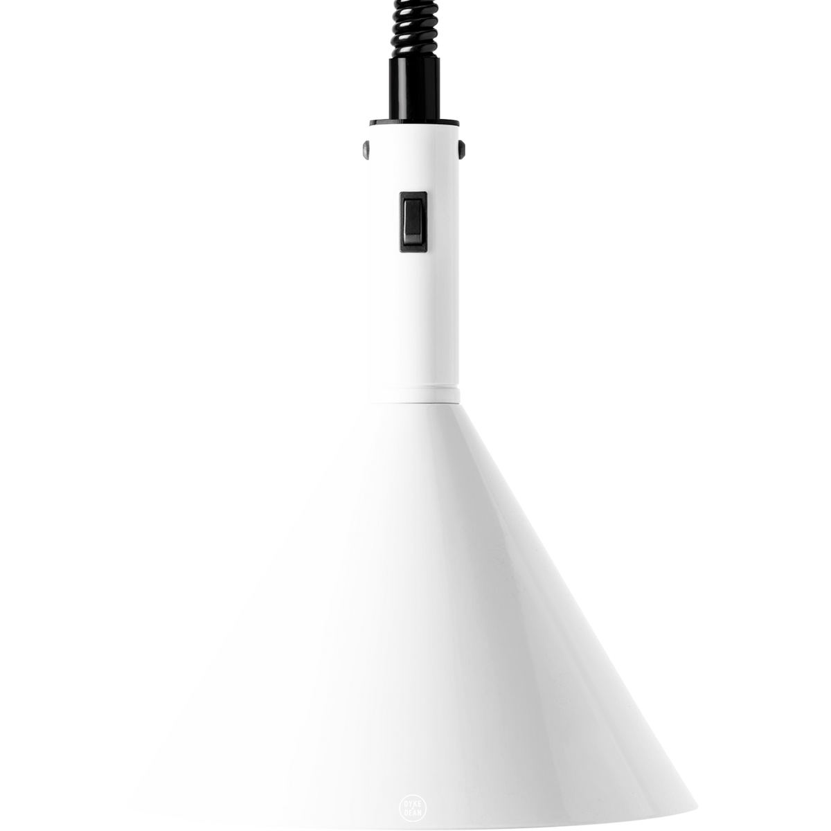 WHITE STAY HOT HEAT LAMP PENDANT TRATTORIA 1223