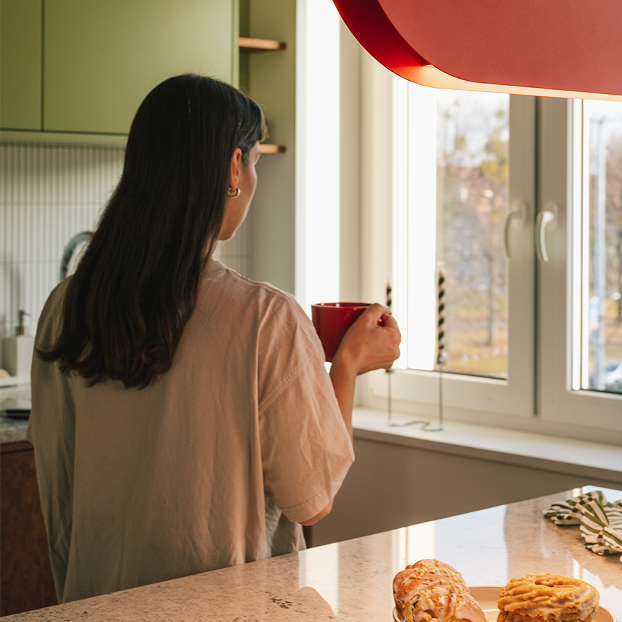 MALUMI A SUSPENSION PENDANT LIGHT OLIVE GREEN