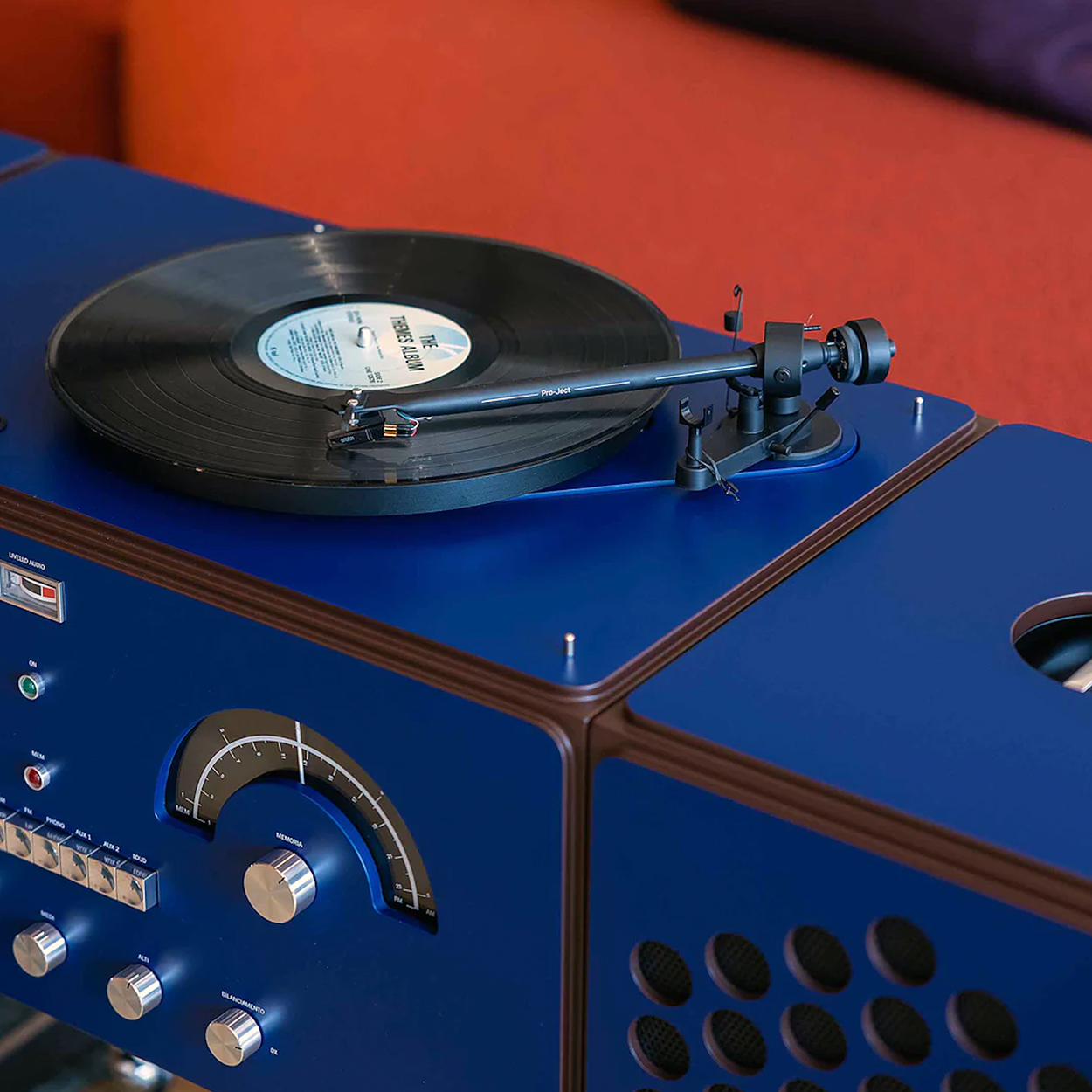 BRIONVEGA RADIOFONOGRAFO RR226 FO-ST BLUE