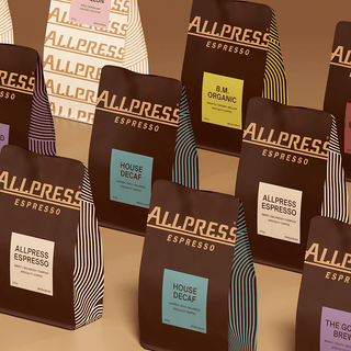 ALLPRESS WHOLE BEAN COFFEE 250g ESPRESSO BLEND - DYKE & DEAN
