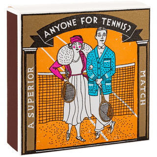 ANY ONE FOR TENNIS LUXURY SAFETY MATCHES - DYKE & DEAN
