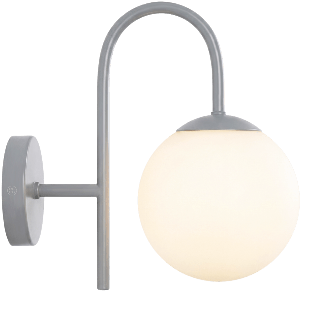 ARC WALL LIGHT SMALL GLOBE - DYKE & DEAN