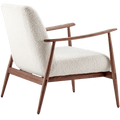 ASKA LOUNGE CHAIR WALNUT - DYKE & DEAN