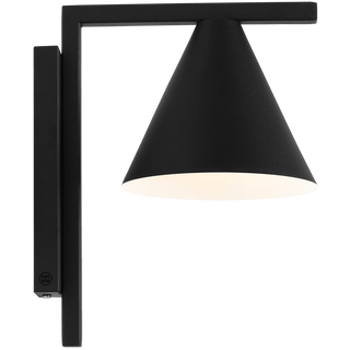 BATON CONE WALL LIGHT BLACK - DYKE & DEAN