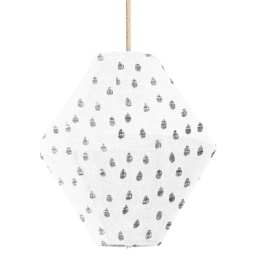 BELLA NATURAL LINEN LIGHT SHADE - DYKE & DEAN