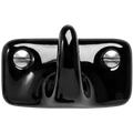 BLACK PORCELAIN HOOK 1 - DYKE & DEAN