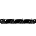 BLACK PORCELAIN HOOK 4 - DYKE & DEAN