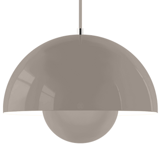 BLOOM POT PENDANT LAMP GREY LARGE - DYKE & DEAN