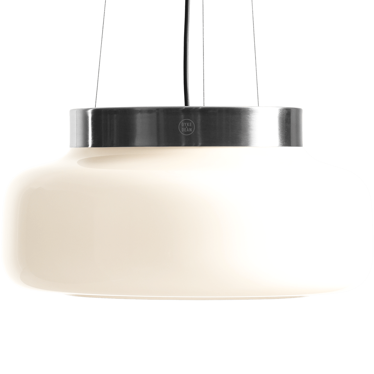 BONBON GLASS PENDANT LIGHT ALMOND LARGE - DYKE & DEAN