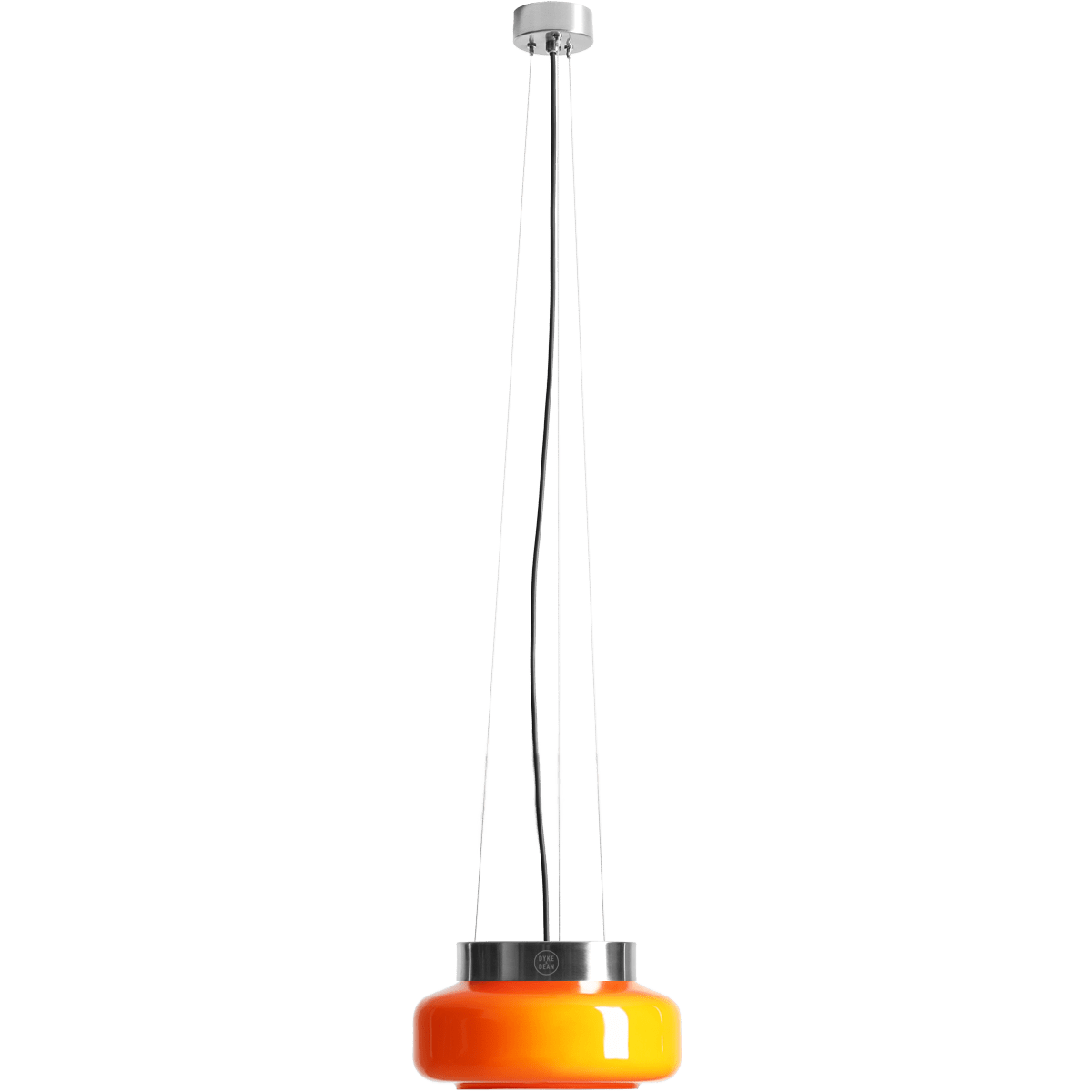 BONBON GLASS PENDANT LIGHT ORANGE MEDIUM - DYKE & DEAN