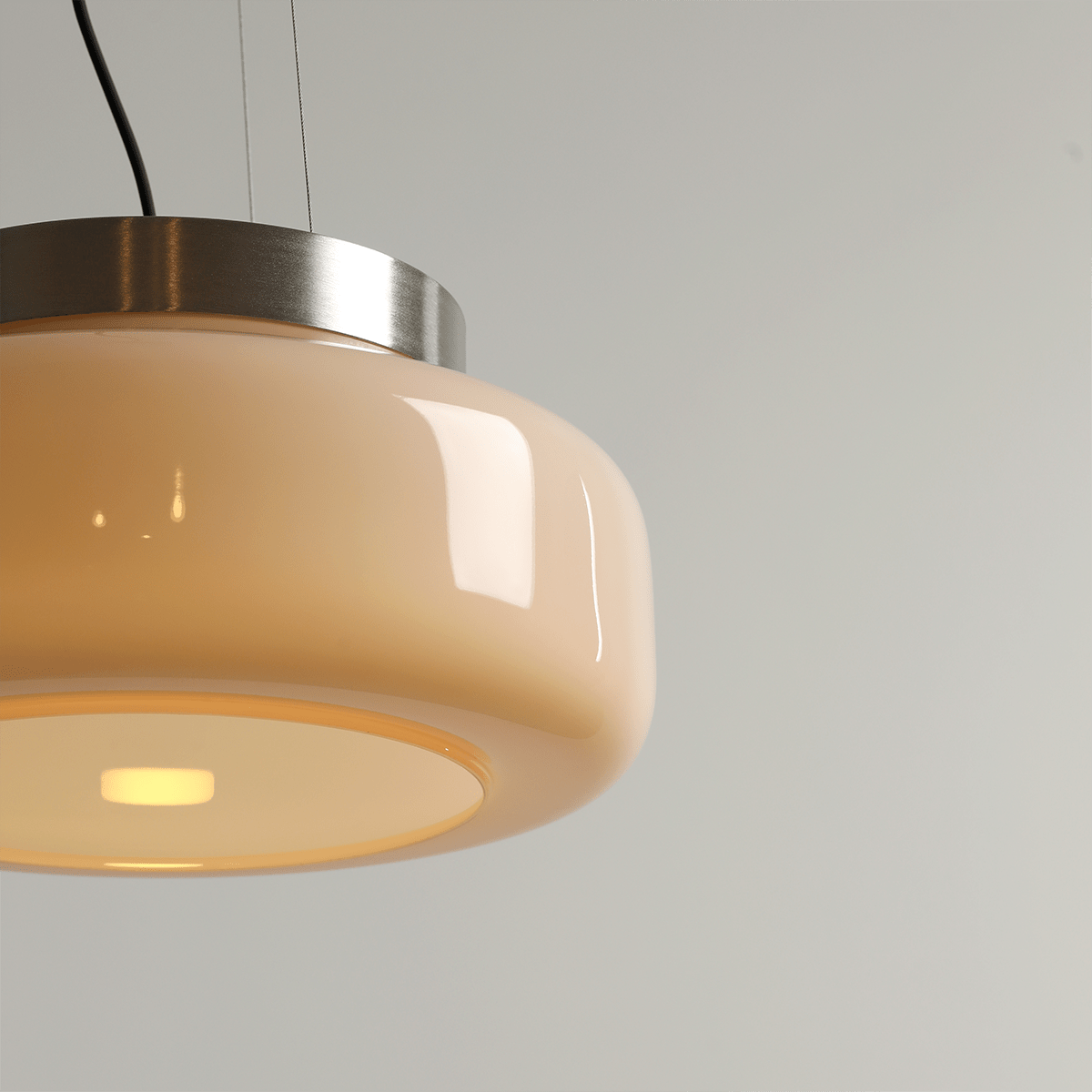 BONBON GLASS PENDANT LIGHT TOFFEE LARGE - DYKE & DEAN