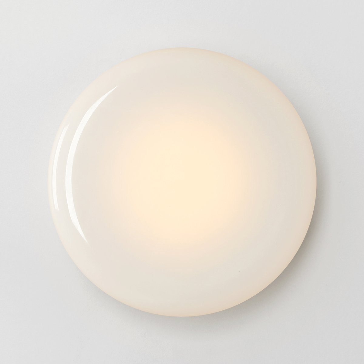 BONBON GLASS SCONCE WALL CEILING LIGHT ALMOND MEDIUM - DYKE & DEAN