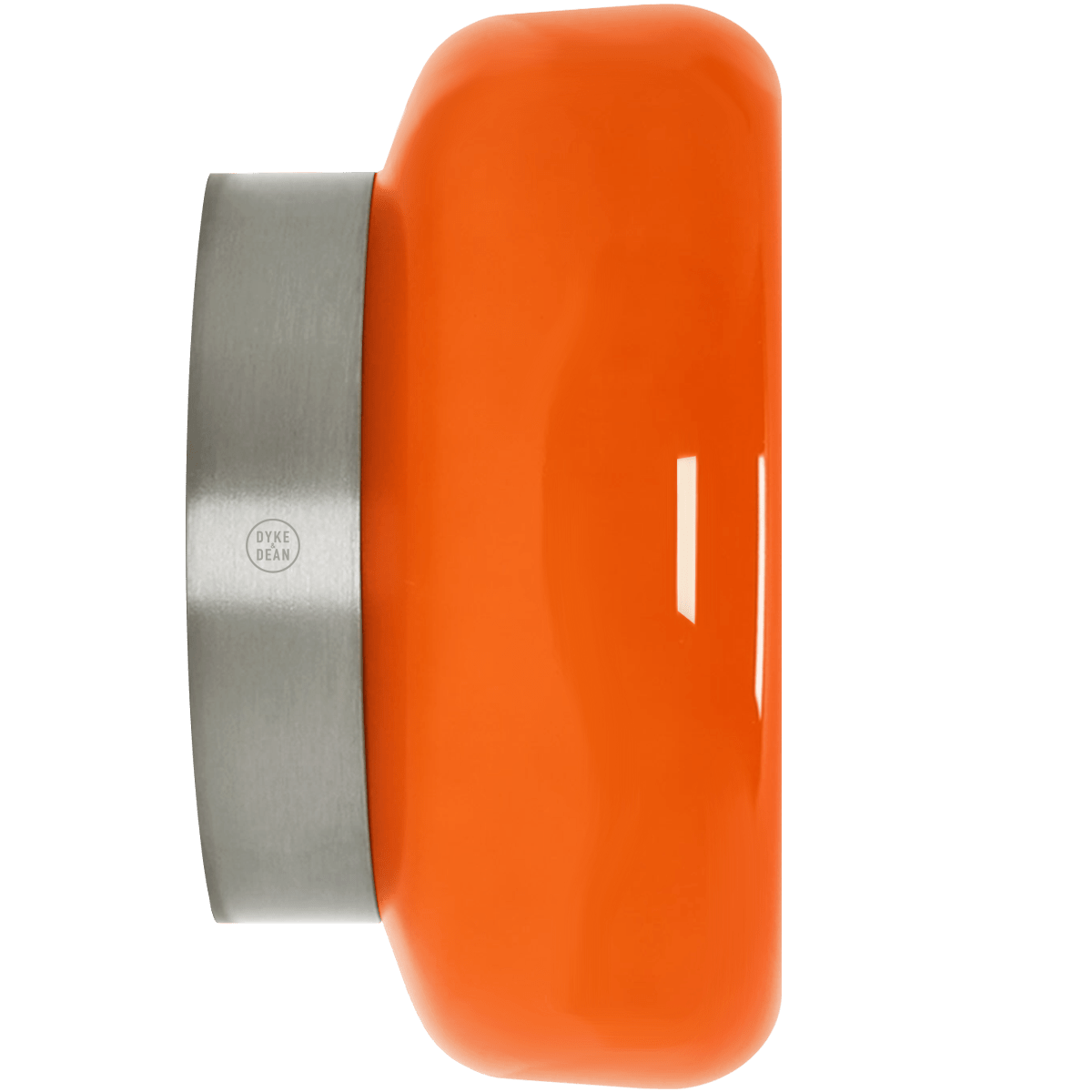 BONBON GLASS SCONCE WALL CEILING LIGHT ORANGE MEDIUM - DYKE & DEAN