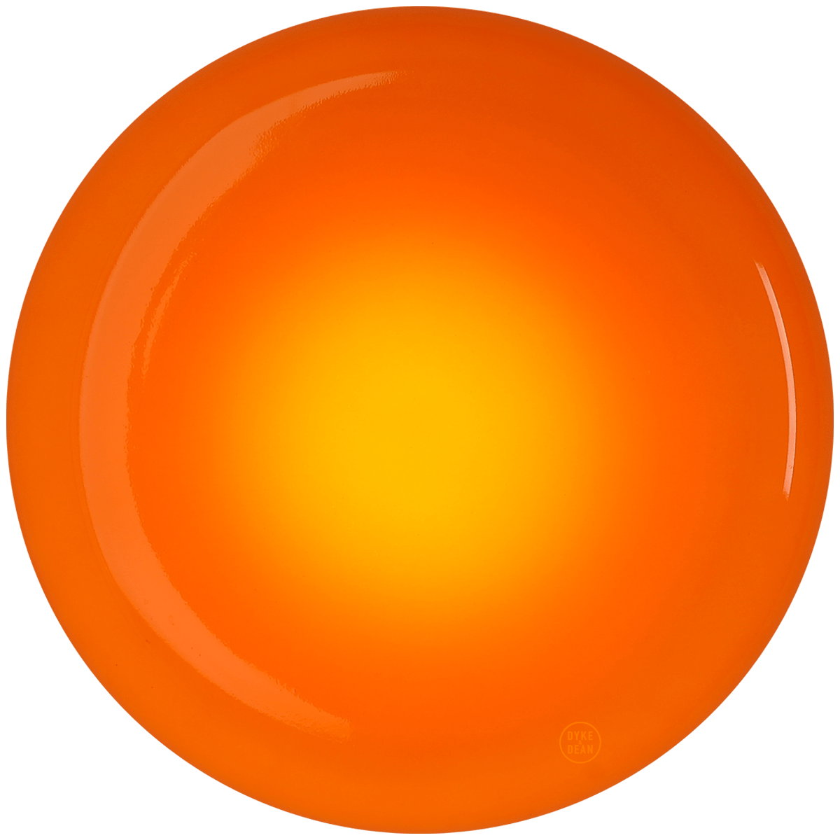 BONBON GLASS SCONCE WALL CEILING LIGHT ORANGE MEDIUM - DYKE & DEAN