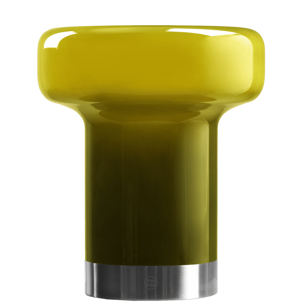 BONBON GLASS TABLE LIGHT LIME MEDIUM - DYKE & DEAN