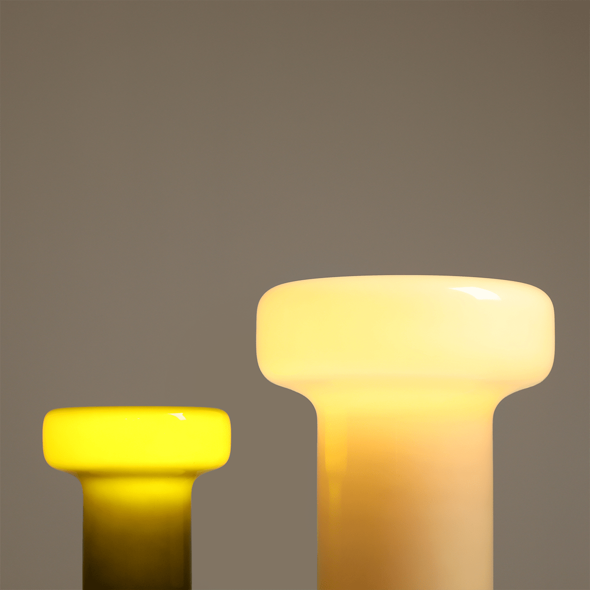 BONBON GLASS TABLE LIGHT LIME MEDIUM - DYKE & DEAN