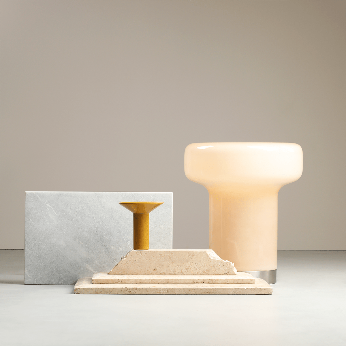 BONBON GLASS TABLE LIGHT TOFFEE MEDIUM - DYKE & DEAN