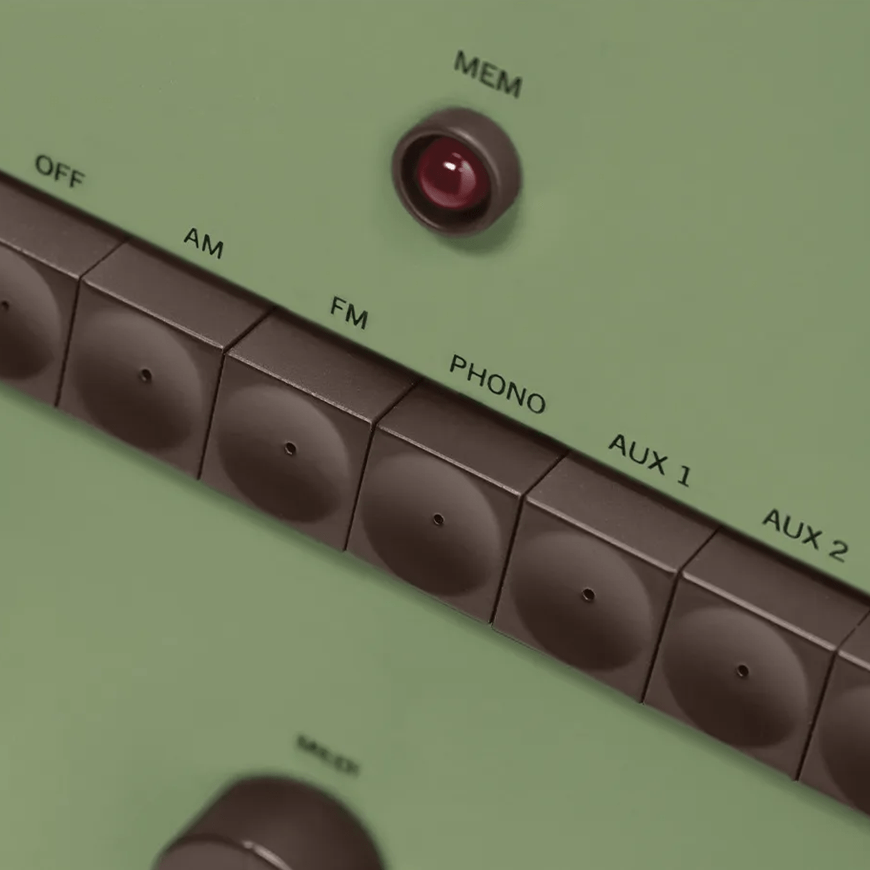 BRIONVEGA RADIOFONOGRAFO 60TH ANNIVERSARY SPECIAL GREEN - DYKE & DEAN