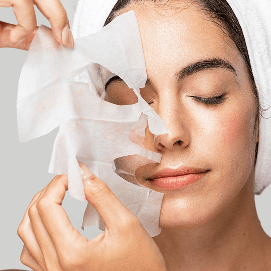 BUBBLE TEA TROPICAL HYDRATING SHEET MASK - DYKE & DEAN