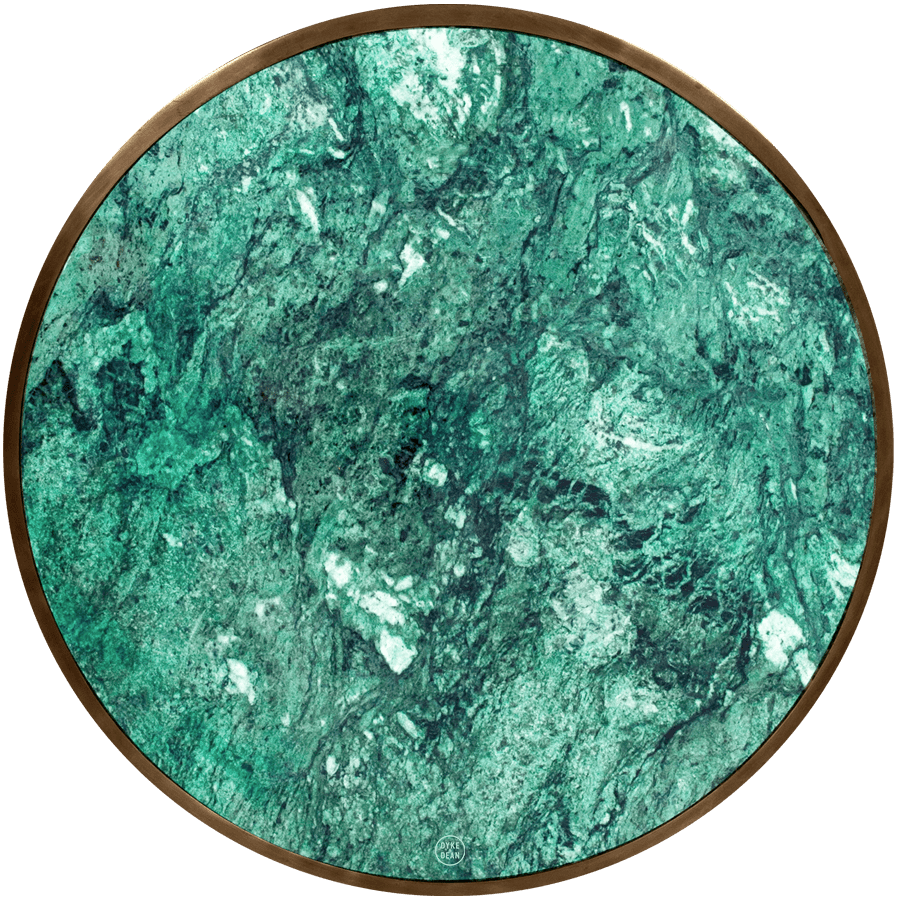 CARRARA GREEN GRANITE FRENCH BISTRO BAR TABLE 24” - DYKE & DEAN