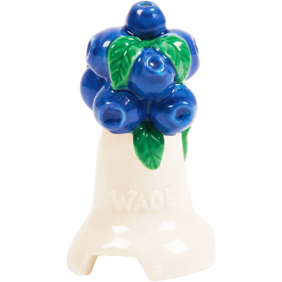 CERAMIC BLUEBERRY PIE VENT PIE BIRD - DYKE & DEAN